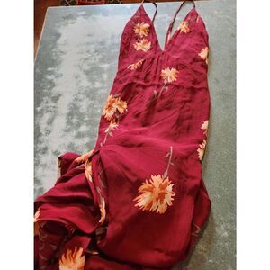 NWT Reformation Renee Dress in Auburn, XL petite